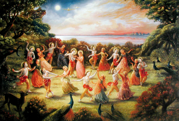 Gopī-gītā: The Gopī’s rāsa-līlā -Rasa Dance